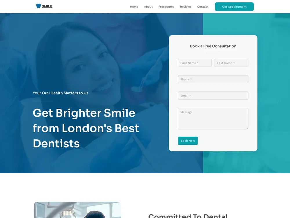 SMILE template preview