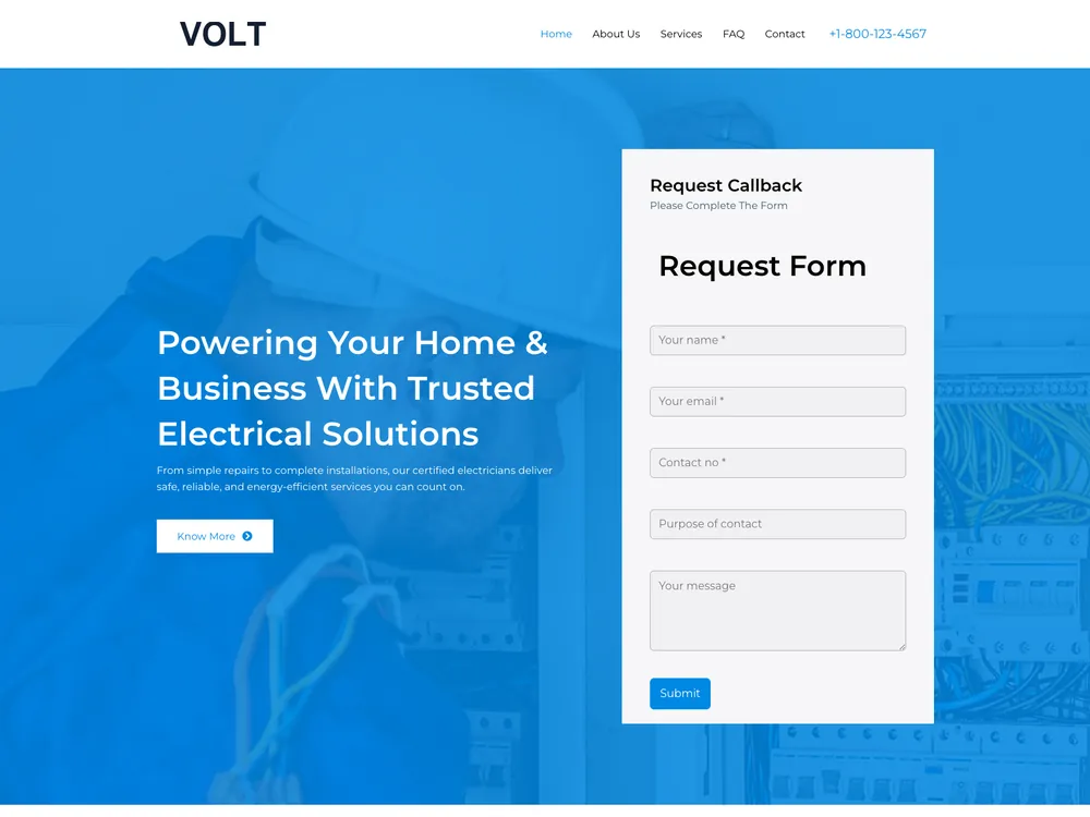 VOLT template preview