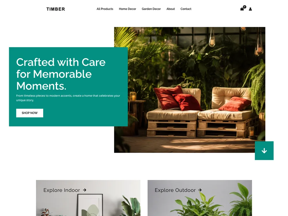 TIMBER live preview screenshot