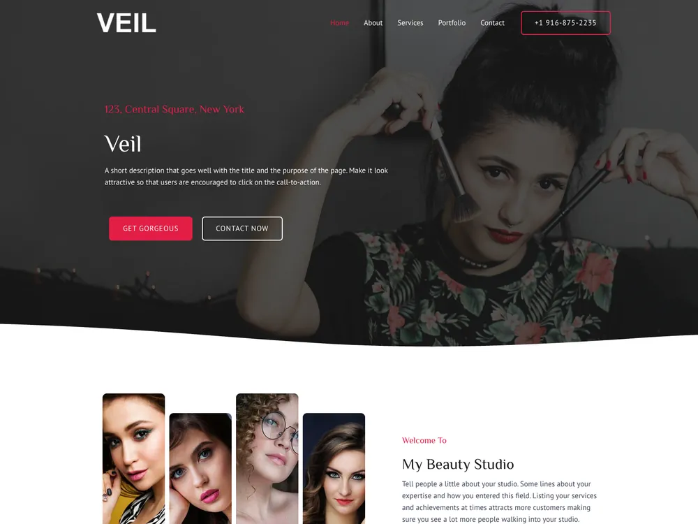 VEIL live preview screenshot