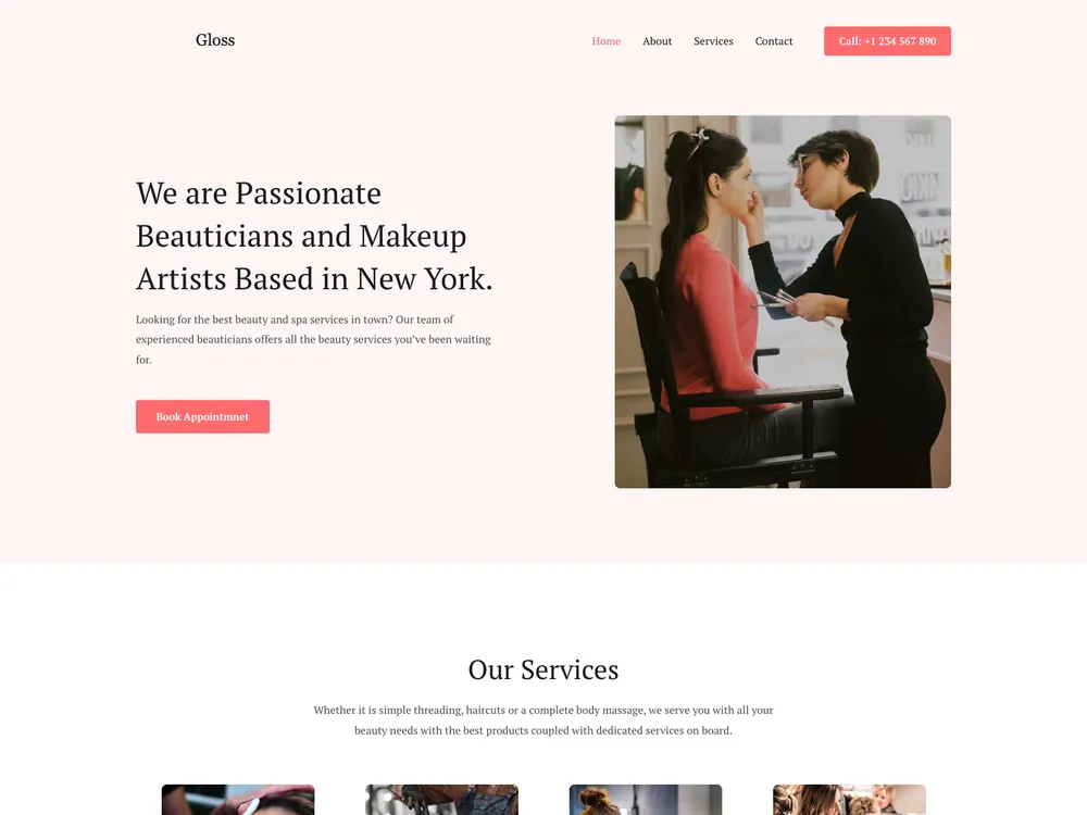 GLOSS live preview screenshot